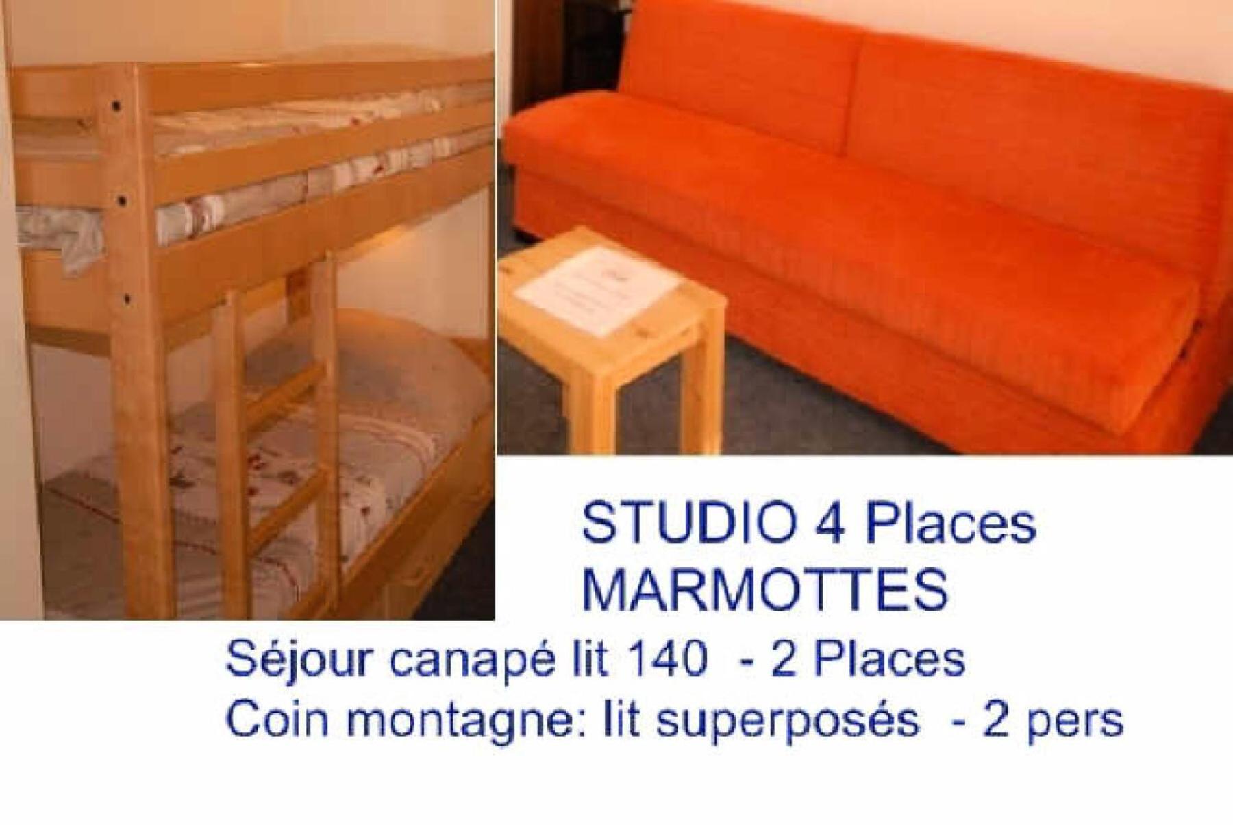 Residence Marmottes - Studio Pour 4 Personnes Mae-9004 Gourette Εξωτερικό φωτογραφία